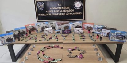 Afyonkarahisar’da hırsızlık: 2 şüpheli yakalandı