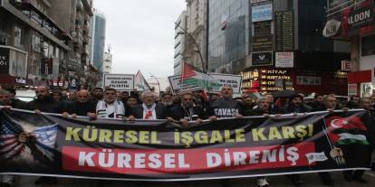 "Coğrafyamızda işgalci israil ve Amerikan askeri istemiyoruz"