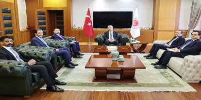 Bakan Bolat, Suudi Arabistan Büyükelçisi Abualnasr ile görüştü