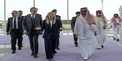 İtalya Başbakanı Meloni Körfez turuna Suudi Arabistan'dan başladı