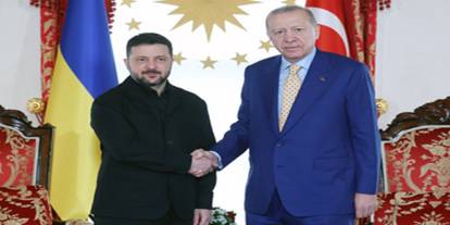 Cumhurbaşkanı Erdoğan, Zelenskiy ile görüştü