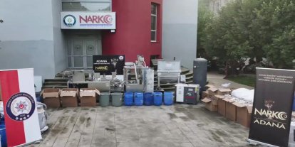 Adana’da 703 bin sentetik ecza ele geçirildi: 9 gözaltı