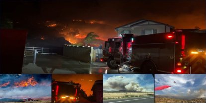 Kaliforniya’da büyük yangın: Alevler kontrol altına alınmaya çalışılıyor