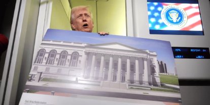 Trump yönetimi yargı kararını hiçe sayarak Beyaz Saray projesine onay verdi