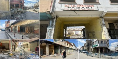 Konya’nın köklü çarşılarından Yağ-Bal Peynirciler Pazarı yıkılıyor