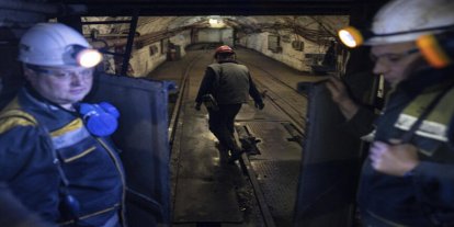 Luhansk'ta 41 madenci mahsur kaldı