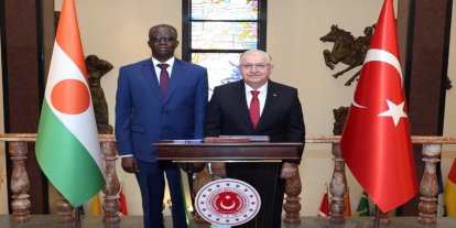 Nijer Savunma Bakanı Ankara’da