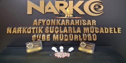 Afyonkarahisar’da uyuşturucu operasyonu: Bir kişi tutuklandı