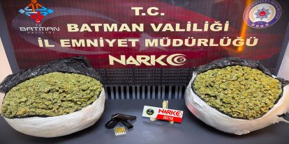 Batman'da uyuşturucu operasyonu: 2 tutuklama
