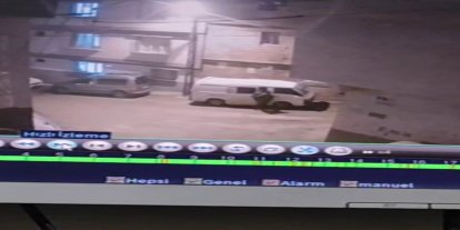 Gaziantep’te araç hırsızlığı kamerada