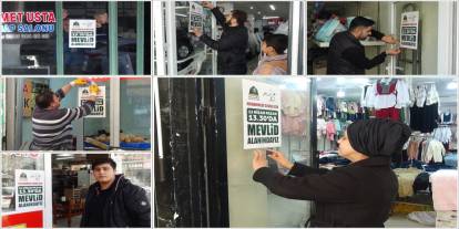 Batman Mevlid-i Nebi için kenetlendi, coşku sokaklara taştı