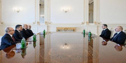 İçişleri Bakanı Çiftçi, Azerbaycan Cumhurbaşkanı Aliyev ile görüştü