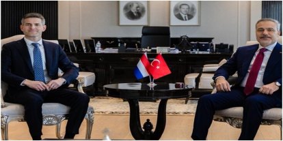 Bakan Fidan, Hollandalı mevkidaşı Berendsen ile bir araya geldi