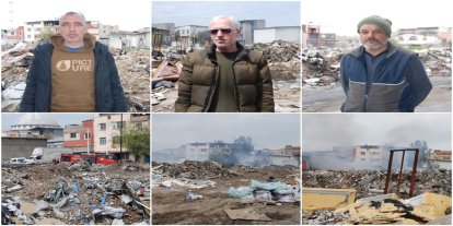 Buca’da futbol sahası büyüklüğünde çöp yığını: Her gün yanıyor, itfaiye müdahale ediyor