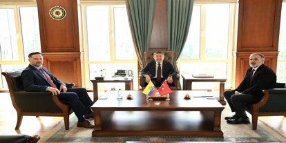 Bakan Yumaklı, Ekvador Büyükelçisi Vega ile bir araya geldi