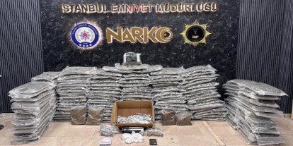 İstanbul’da uyuşturucu operasyonu: 176 kilogram madde ele geçirildi