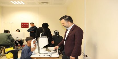 Şanlıurfa'da çocuklarda miyopiyle mücadele için yeni proje başlatıldı