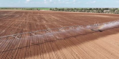 Koyunbaba Barajı Sulaması’nda çalışmalar sürüyor