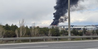 Ankara’da Keresteciler Sitesi’nde yangın paniği