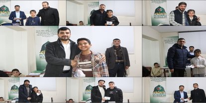 Bingöl'de Siyer Yarışması'nda dereceye girenler ödüllerini aldı