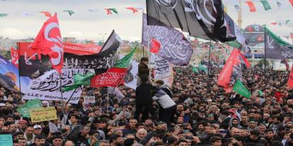 Batman'daki Mevlid-i Nebi mitinginden vahdet çağrısı