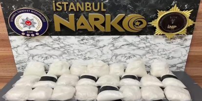 İstanbul'da uyuşturucu operasyonu: 28 kilo metamfetamin ele geçirildi
