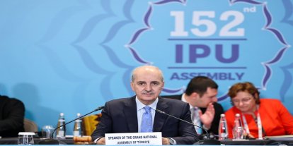 TBMM Başkanı Kurtulmuş, PAB 152’nci genel kurulu kapsamında ikili görüşmelerine başladı