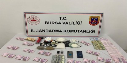 Bursa'da uyuşturucu operasyonunda 2 şüpheli tutuklandı