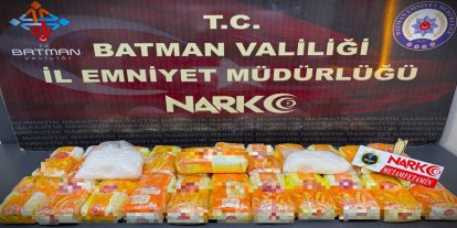 Batman'da uyuşturucu operasyonu: 2 tutuklama