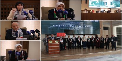 Gazze'de katledilen kadın ve çocuklar için İstanbul'da panel düzenlendi