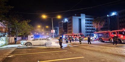Şanlıurfa'da elektrikli araç yangını korkuttu