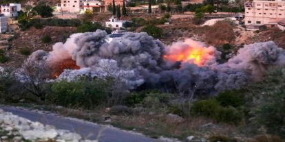 Siyonistler ateşkese uymuyor: Lübnan'ın güneyinde yıkım sürüyor