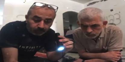 Kassam'dan yeni görüntüler: Sinvar ve Tel Sultan komutanı şehadet öncesi kamerada