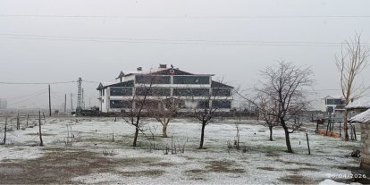 Bingöl'de kar yağışı etkili oldu