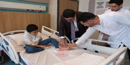 Gaziantep’te mikrocerrahi ameliyatla 8 yaşındaki hasta sağlığına kavuştu