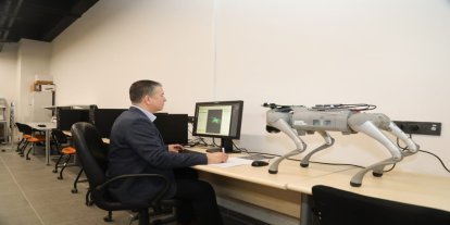 TÜBİTAK destekli proje ile öğrencilere robot köpeklerle robotik teknoloji öğretilecek