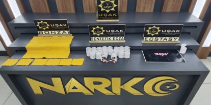 Uşak’ta uyuşturucu operasyonu: 8 kişi tutuklandı