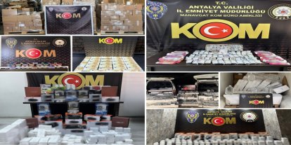 Antalya’da geniş çaplı kaçakçılık ve organize suç operasyonu: Çok sayıda gözaltı ve tutuklama