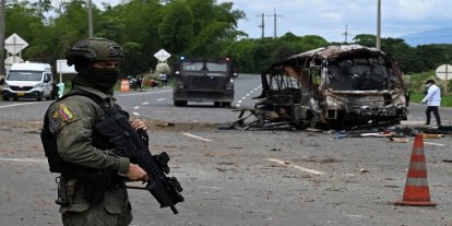 Kolombiya’da bomba yüklü otobüs patlatıldı: 2 kişi yaralandı