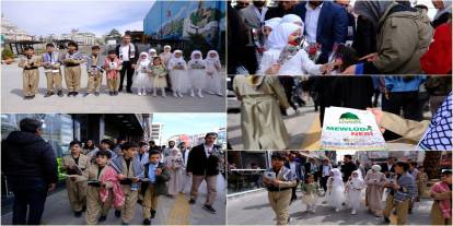 Van’da Mevlid-i Nebi etkinliğine güllerle davet