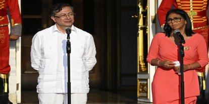 Kolombiya Cumhurbaşkanı Petro, Venezuela Geçici Devlet Başkanı Rodriguez ile görüştü