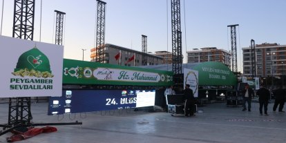 Mevlid-i Nebi etkinliği için İstanbul'da hazırlıklar sürüyor