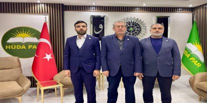 HÜDA PAR Şırnak merkez ilçe başkanlığında görev değişimi