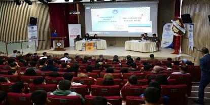 Malatya'da liseler arası münazara yarışması tamamlandı