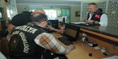 Antalya'da konaklama ve araç kiralama firmalarına denetim