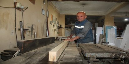 Yarım asırlık marangoz ustası Turan: Mesleğimiz büyük değişim geçirdi