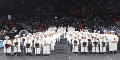 Mersin’de Kur’an hafızları mezun oldu