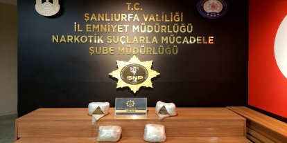 Şanlıurfa’da uyuşturucu operasyonunda 2 gözaltı