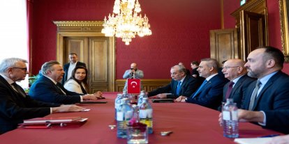 Bakan Fidan, Viyana Eyalet Başbakanı Ludwig ile bir araya geldi