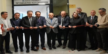 Turgut Özal Tıp Merkezi Onkoloji Hastanesinde öğrenciler için kütüphane açıldı